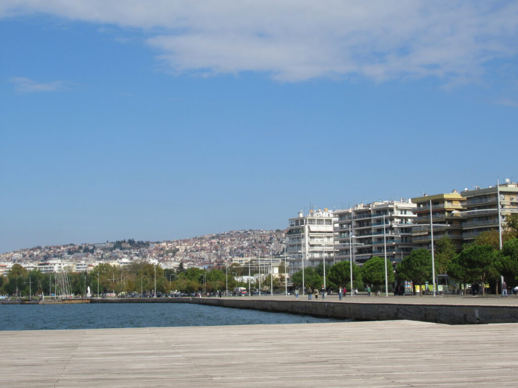 Lea Hennrich: Blick auf Thessaloniki