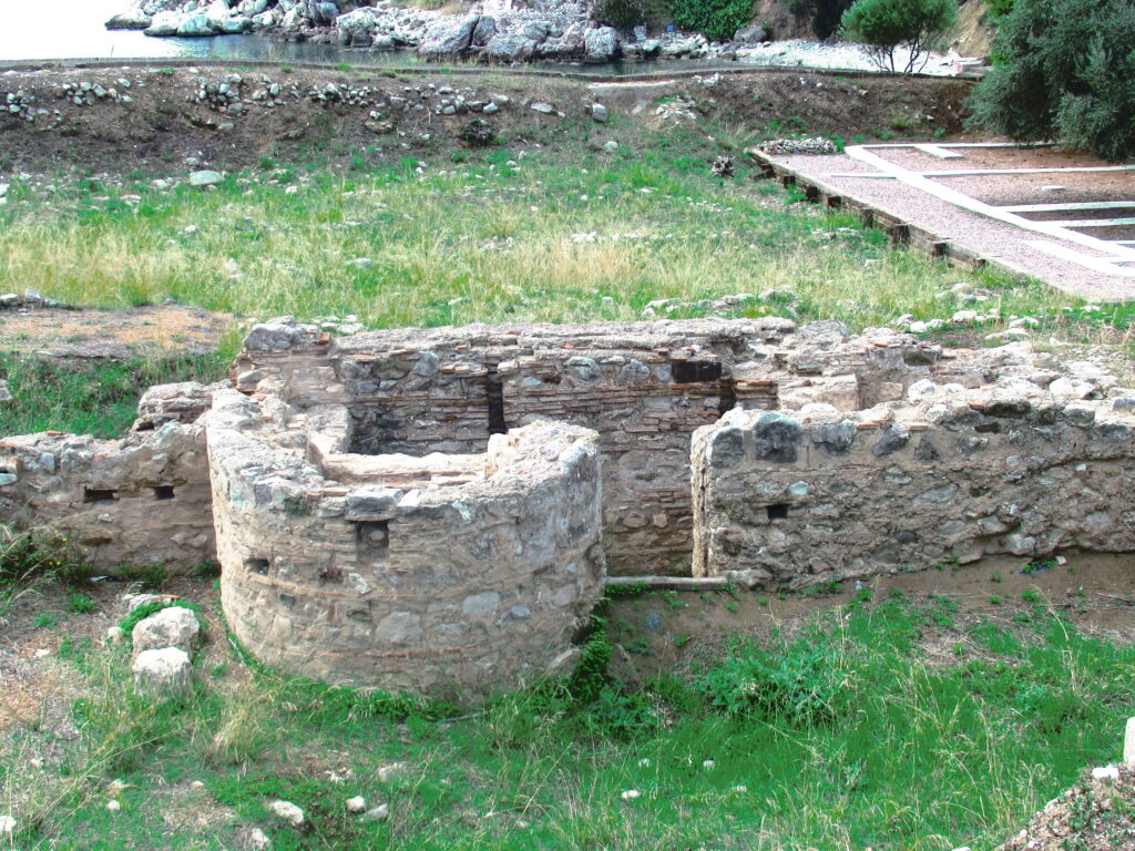 Überreste eines römischen Badehauses