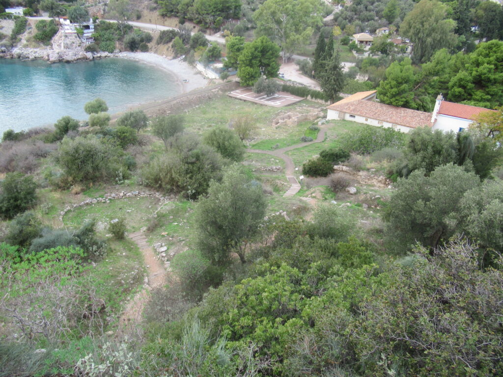 Ausblick auf die Ausgrabungen im antiken Asini