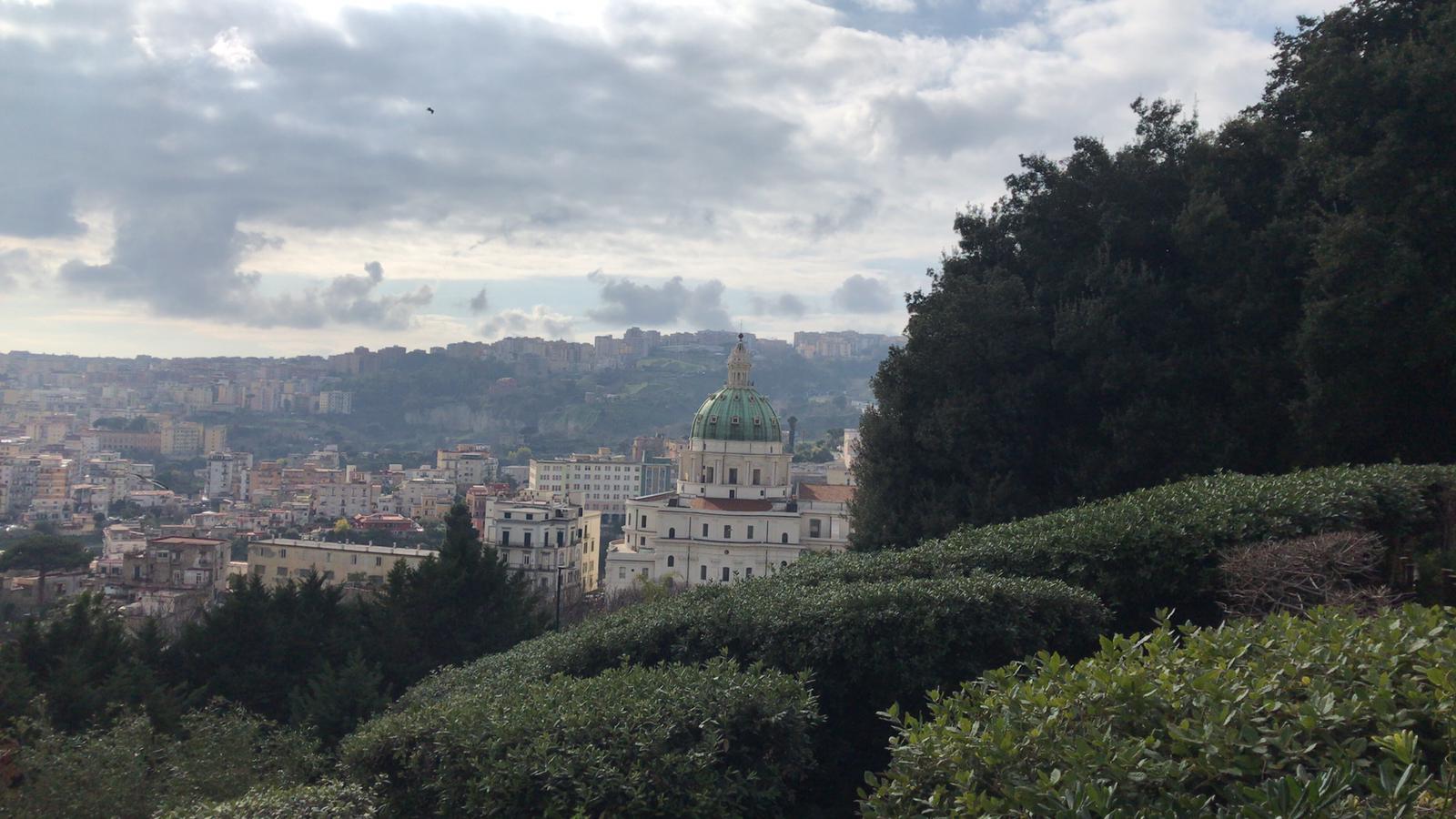 Ausblick über Neapel