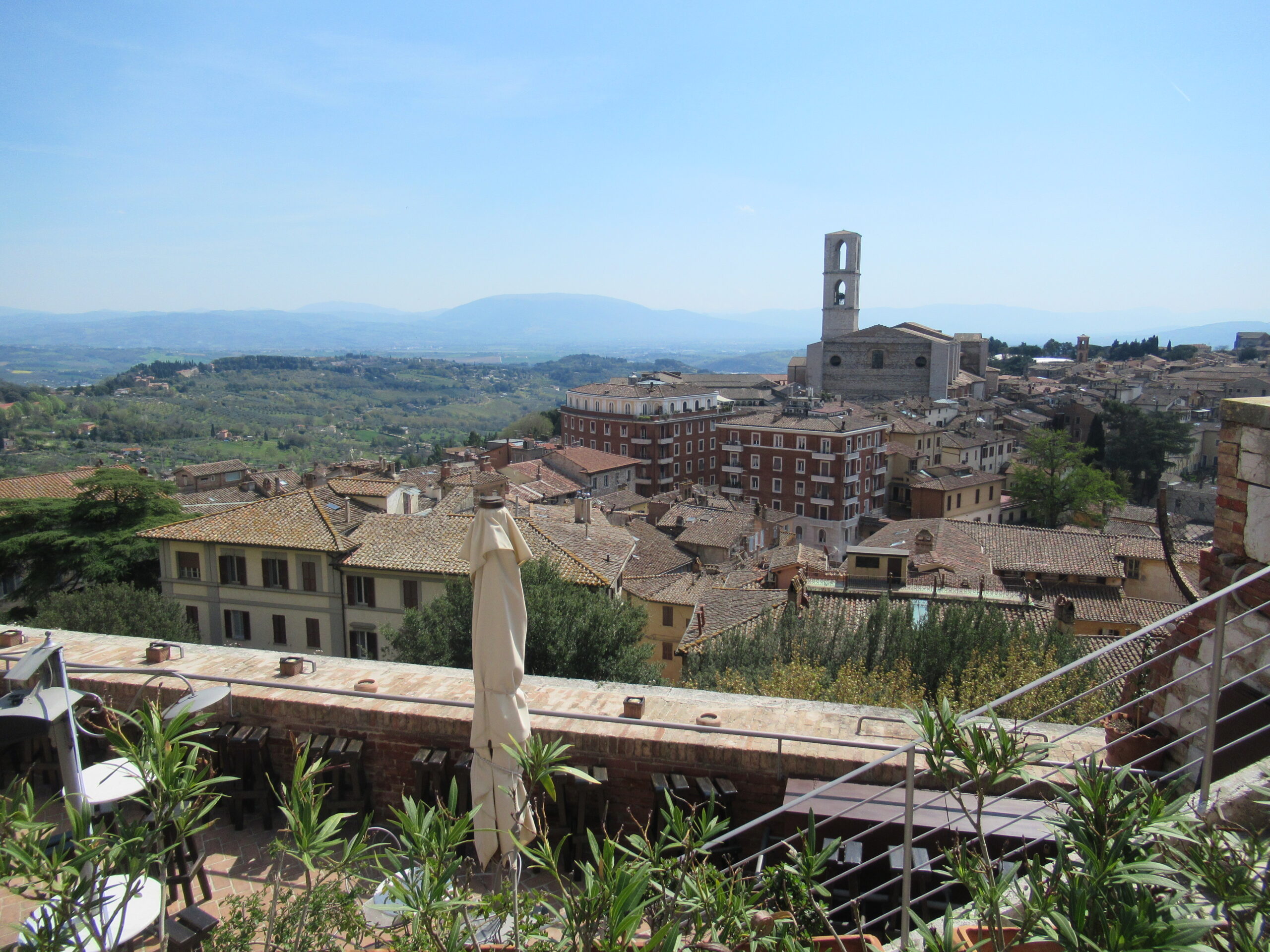 Aussicht über Perugia