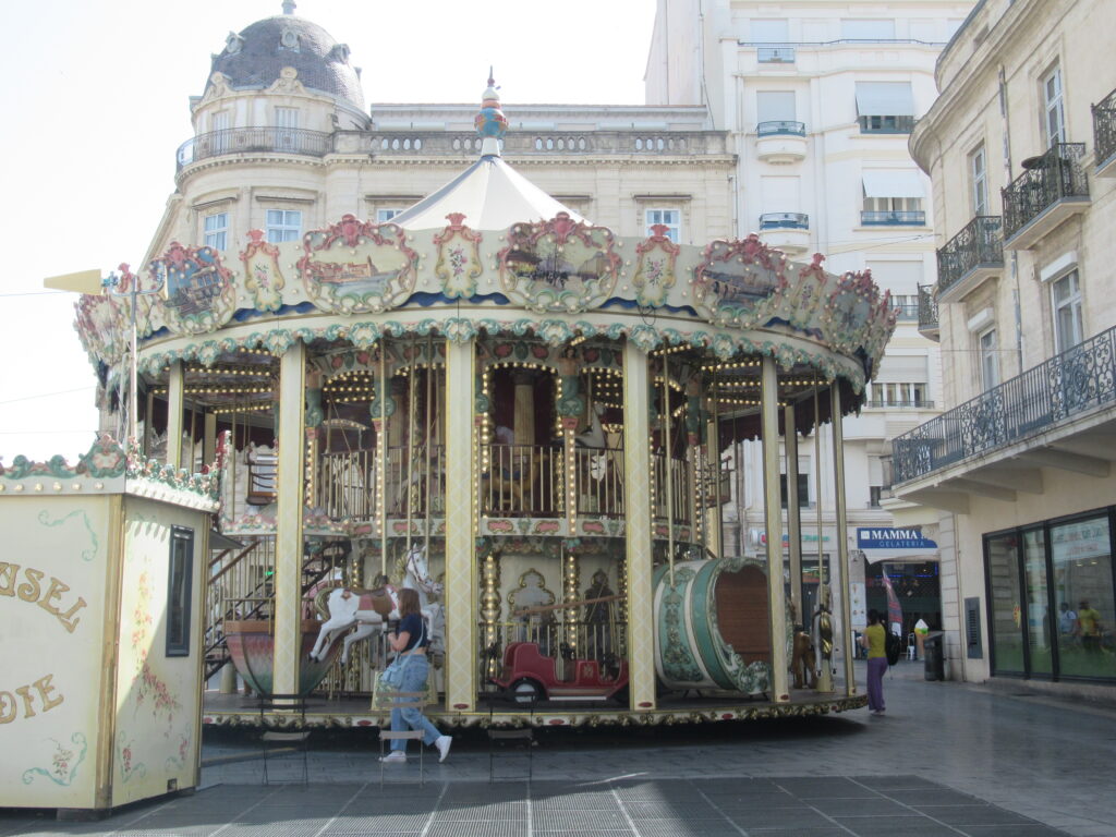 Der Place de la Comédie in der Altstadt von Montpellier