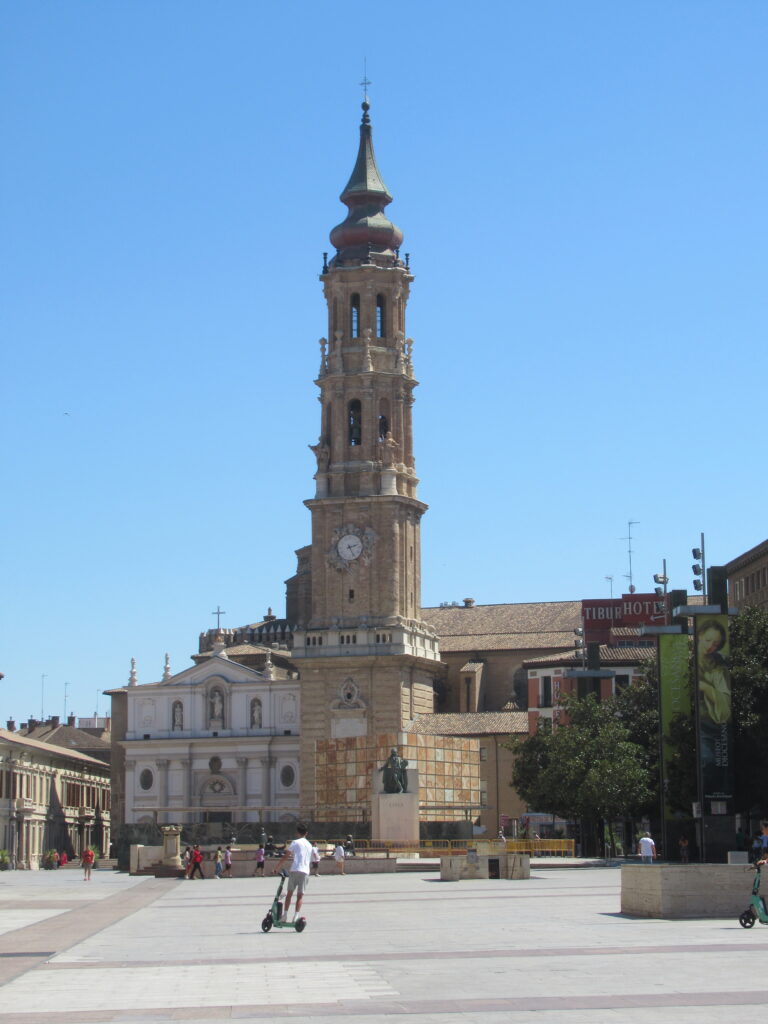 Die ehemalige Moschee von Zaragoza