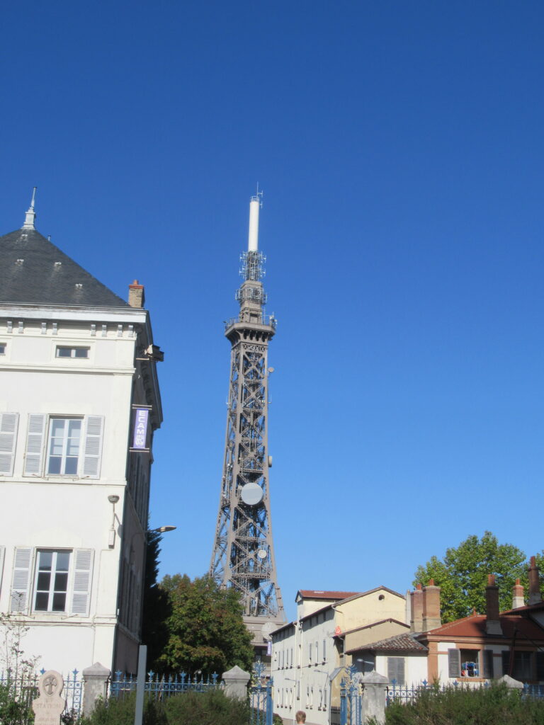 Turm im Stadtteil Fourvière