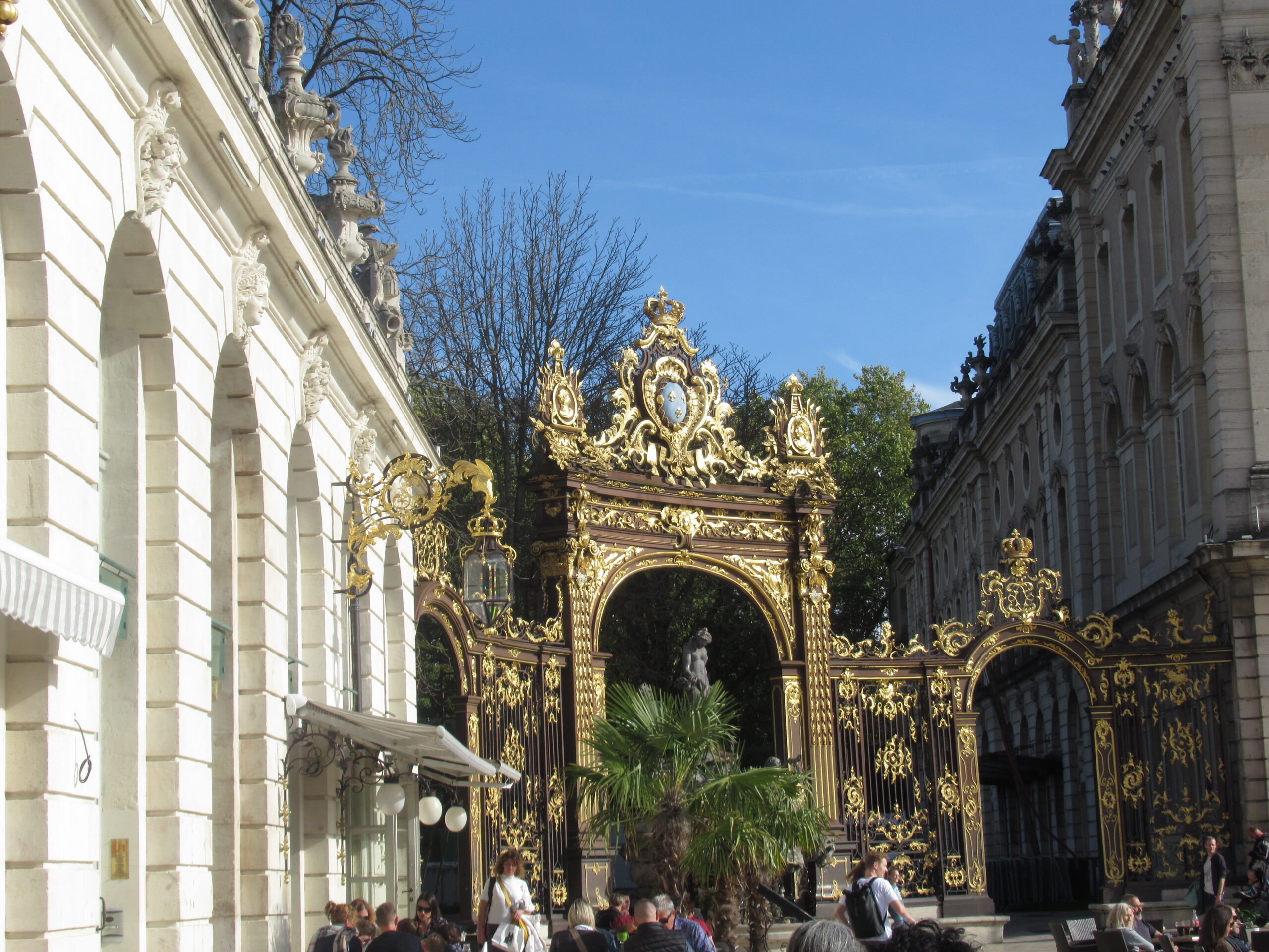 Vergoldetes Tor auf dem Stanislas-Platz in Nancy