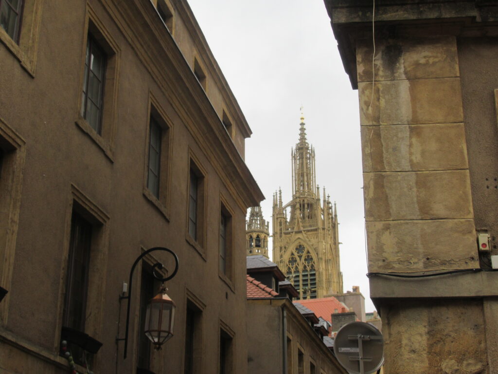 Die Straßen der Altstadt von Metz