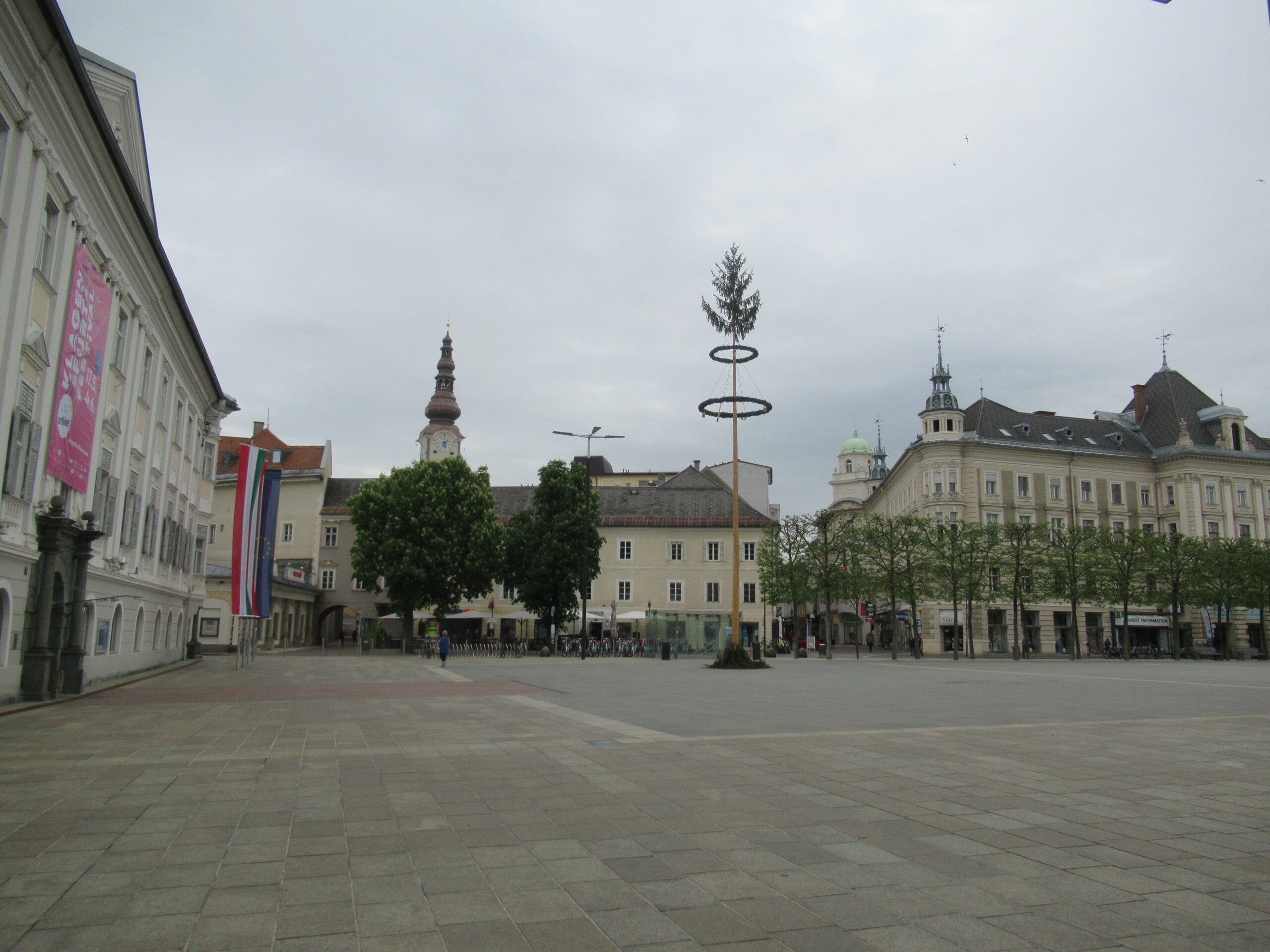 Die Innenstadt von Klagenfurt